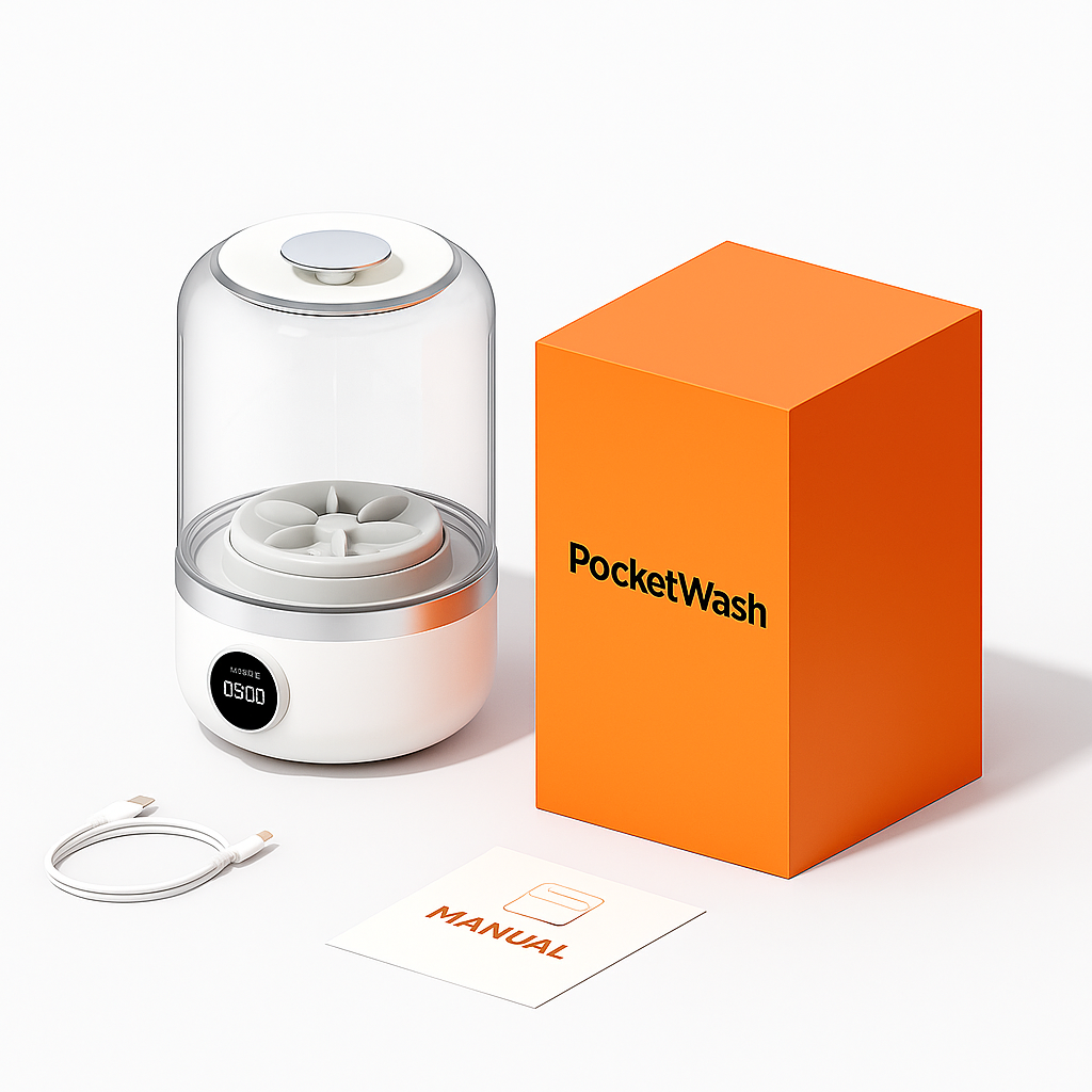 Mini Lavadora Portatil